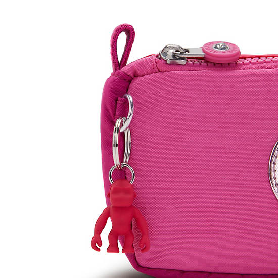 Kipling Tibby Classic Pouch Bags Pink Fuchsia | CA 1913OK